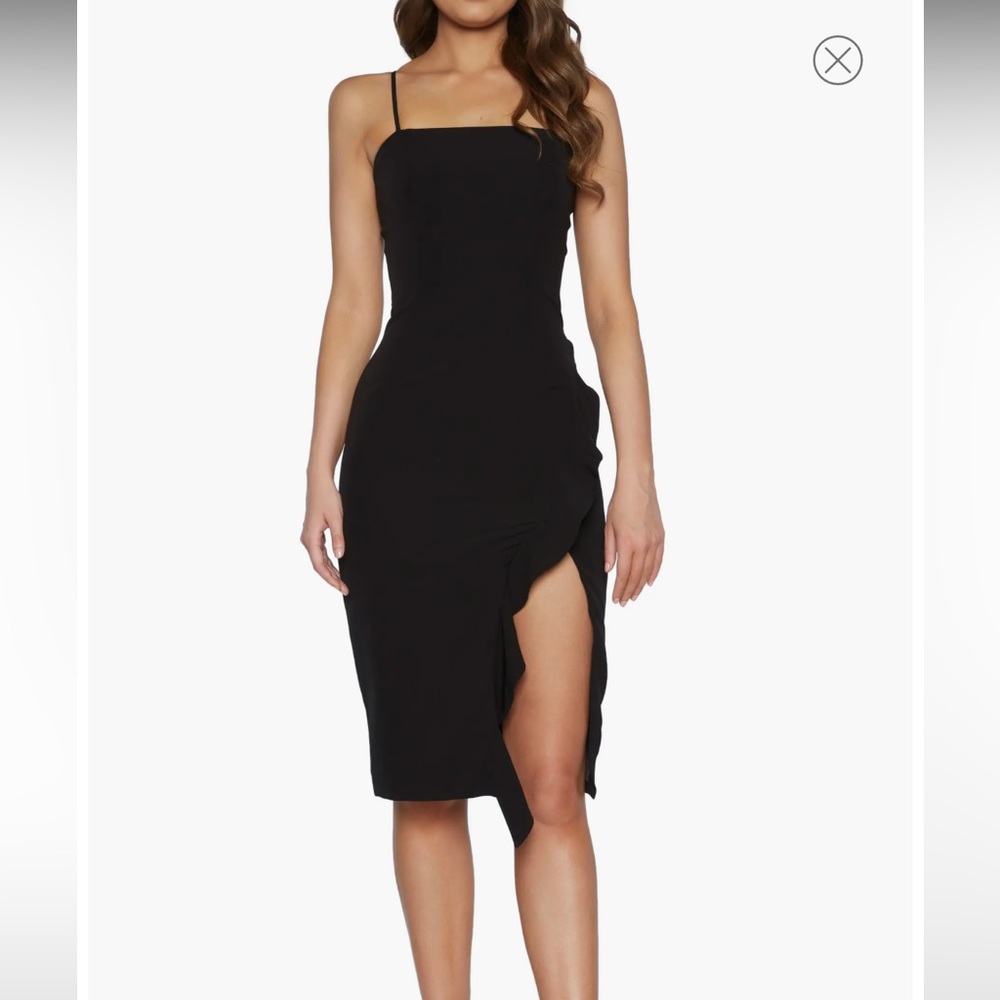 Bardot Carmella Midi Dress Black